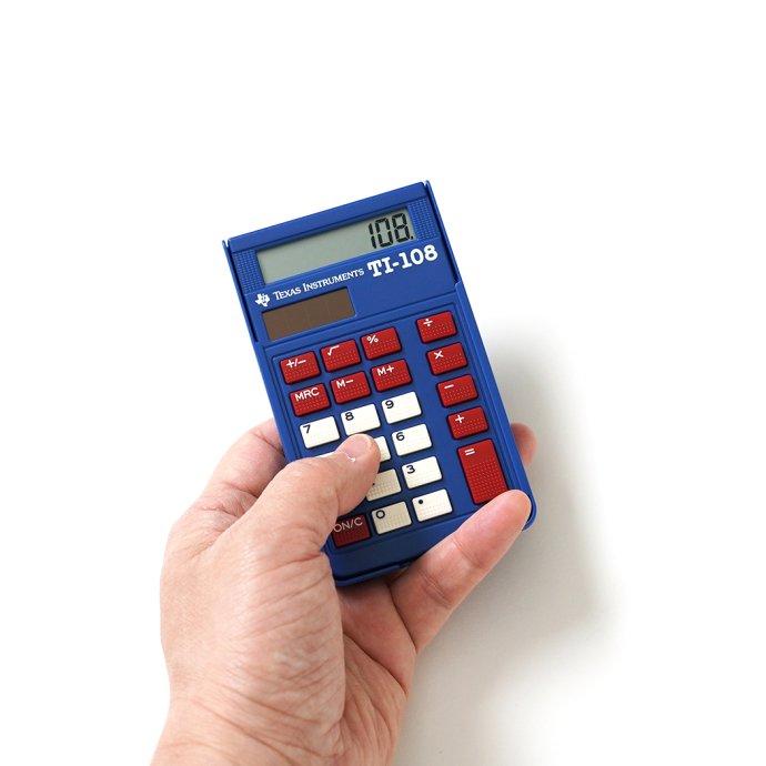 Texas Instruments / TI-108 8桁 電卓 テキサス インスツルメンツ ケース付き カバー付き プチギフト お祝い 贈り物 ポイント 消化 買いまわり プレゼント 母… |  | 08
