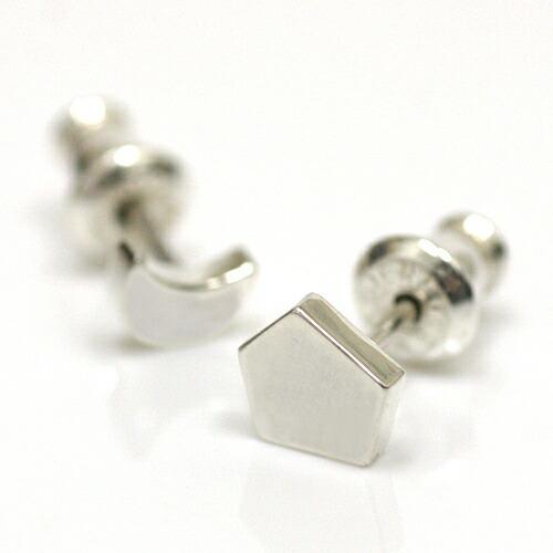 siki (シキ) / P13SV 五角形ピアス (片耳タイプ) |  | 03