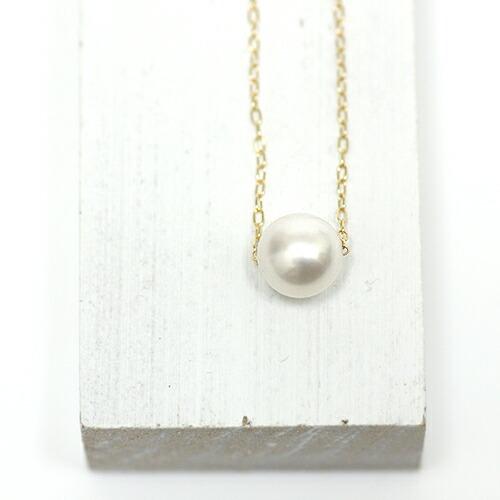 【廃番商品】siki (シキ) / KN01 球体ネックレス - パール | パール