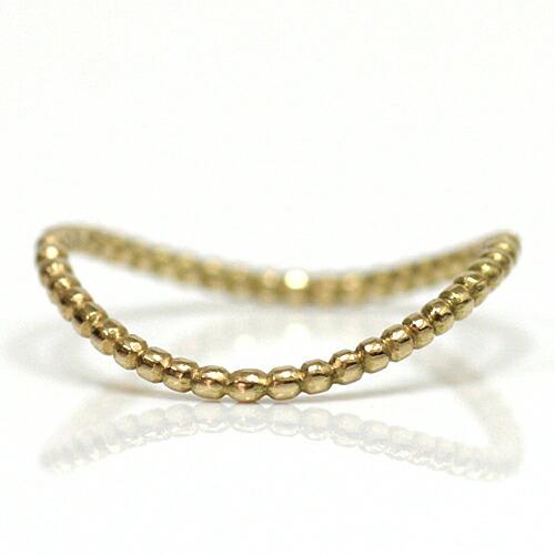 siki (シキ) / R08YG GRAIN WAVE リング - ゴールド | WAVE（CASIO）