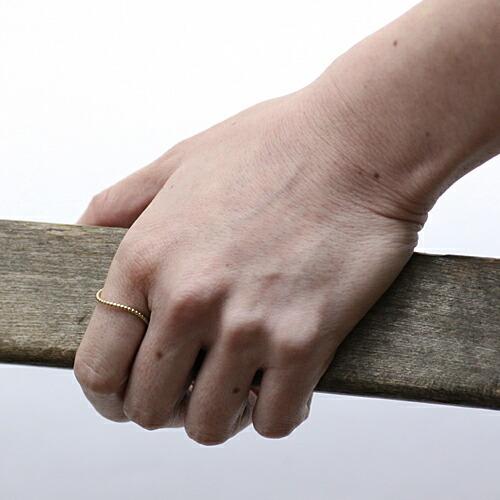 siki (シキ) / R08YG GRAIN WAVE リング - ゴールド | WAVE（CASIO） | 02