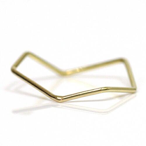 siki (シキ) / K18 七角形リング ゴールド / SK-R05-K18YG | 