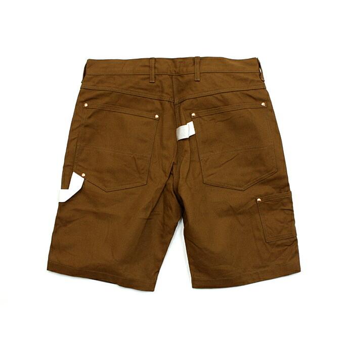 Taurus（トーラス）/ Canvas Tool Shorts キャンバスツールショーツ  ハーフパンツ - Brown   買い回り 買い周り 買いまわり ポイント消化 |  | 01