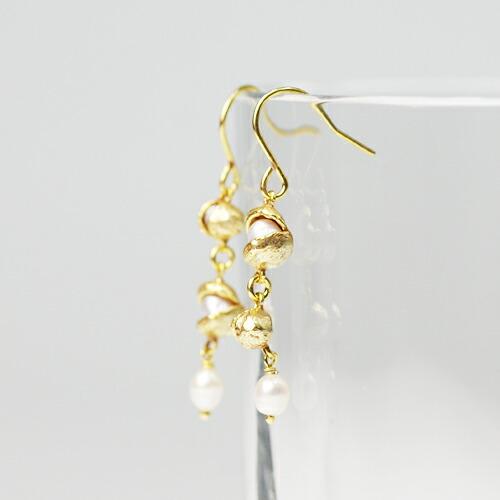 RAZOK(ラゾック) / nuts パール ドロップピアス | Nuts world