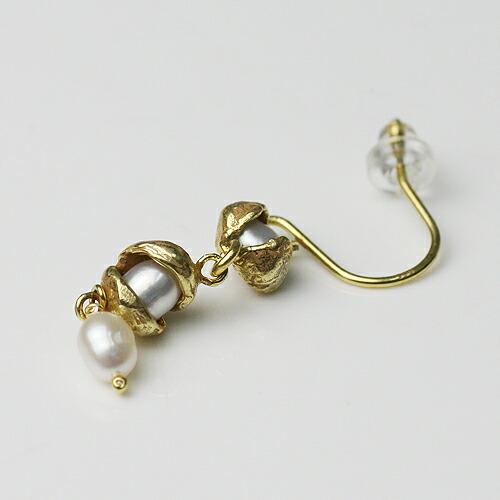 RAZOK(ラゾック) / nuts パール ドロップピアス | Nuts world | 01