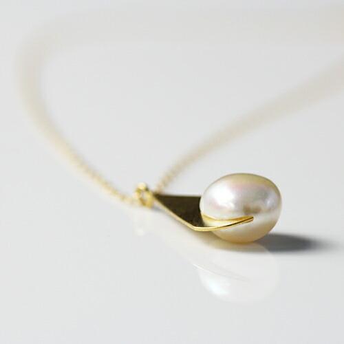 su（スウ） / k18 ORGA ネックレス - ドロップ レディース ギフト プレゼント アクセサリー ジュエリー 20代 30代 40代 50代 60代 |  | 01