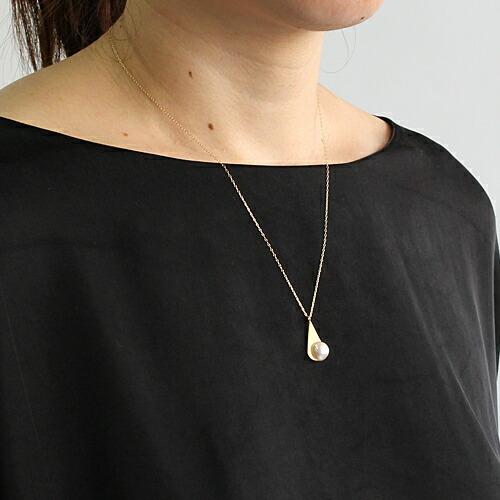 su（スウ） / k18 ORGA ネックレス - ドロップ レディース ギフト プレゼント アクセサリー ジュエリー 20代 30代 40代 50代 60代 |  | 02