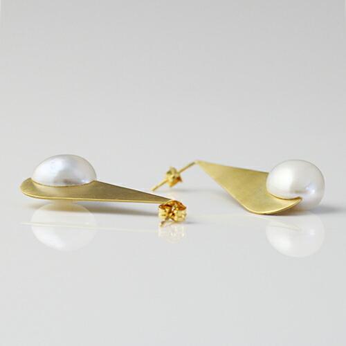 su（スウ） / k18 ORGA ピアス - ドロップ L レディース ギフト プレゼント アクセサリー ジュエリー 20代 30代 40代 50代 60代 |  | 01