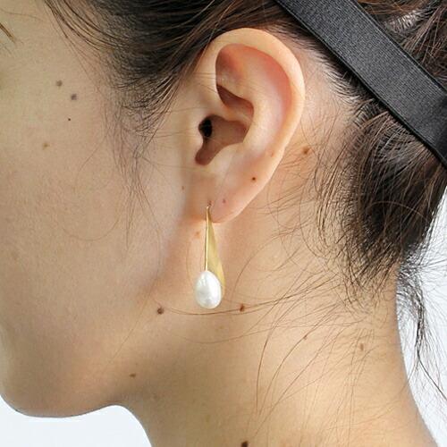 su（スウ） / k18 ORGA ピアス - ドロップ L レディース ギフト プレゼント アクセサリー ジュエリー 20代 30代 40代 50代 60代 |  | 02