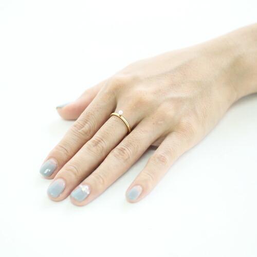 su（スウ） / k18 potsu リング S レディース 指輪 記念日 ギフト プレゼント アクセサリー ジュエリー 20代 30代 40代 50代 60代 |  | 02