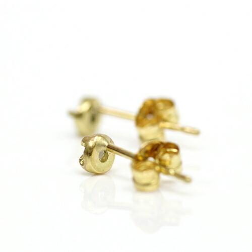 イロンデール エペパン hirondelle et pepin / k18 hp-436 4つ爪ローズカット ダイヤ ピアス  （両耳タイプ） レディース ギフト プレゼント ア… | DAIYA（ゴルフ用品、日用品） | 02