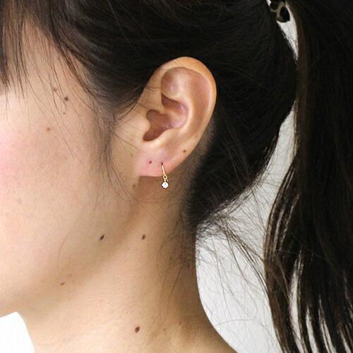 イロンデール エペパン hirondelle et pepin / k18 hp-440 ルース ダイヤ ピアス - ゴールド  （両耳タイプ） レディース ギフト プレゼント ア… | DAIYA（ゴルフ用品、日用品） | 04