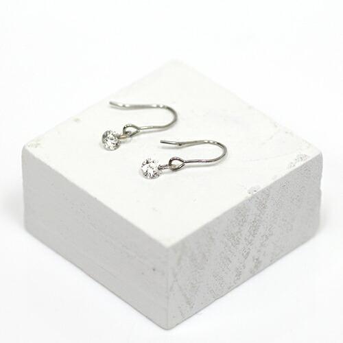 イロンデール エペパン hirondelle et pepin / pt pp-28 ルース ダイヤ ピアス - プラチナ  （両耳タイプ） レディース ギフト プレゼント アク… | DAIYA（ゴルフ用品、日用品） | 01