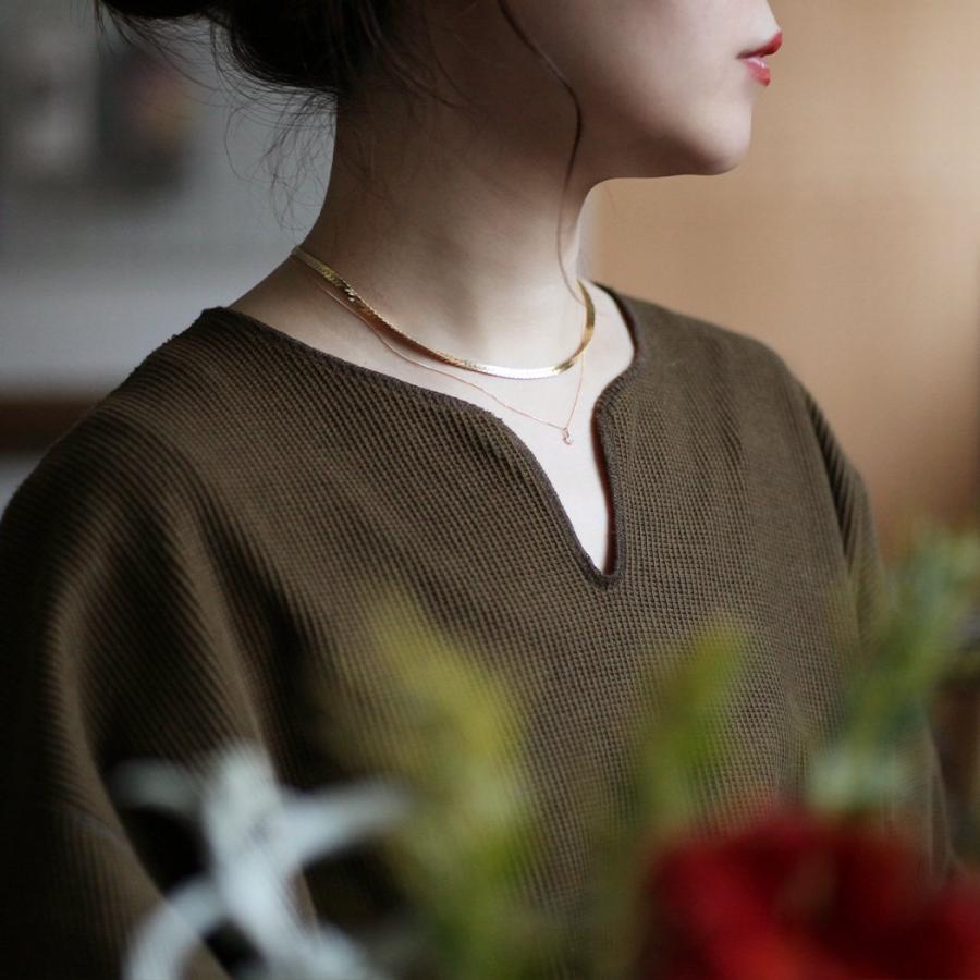 イロンデール エペパン hirondelle et pepin / k18 hn-416 ローズカット ダイヤ ネックレス レディース ギフト プレゼント アクセサリー ジュエ… | DAIYA（ゴルフ用品、日用品） | 02