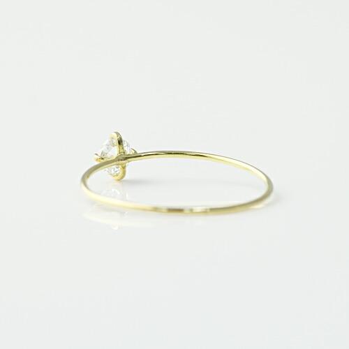 イロンデール エペパン hirondelle et pepin / k18 hr-411 ローズカット ダイヤ リング レディース 指輪 ギフト プレゼント 記念日 アクセサリ… | DAIYA（ゴルフ用品、日用品） | 02