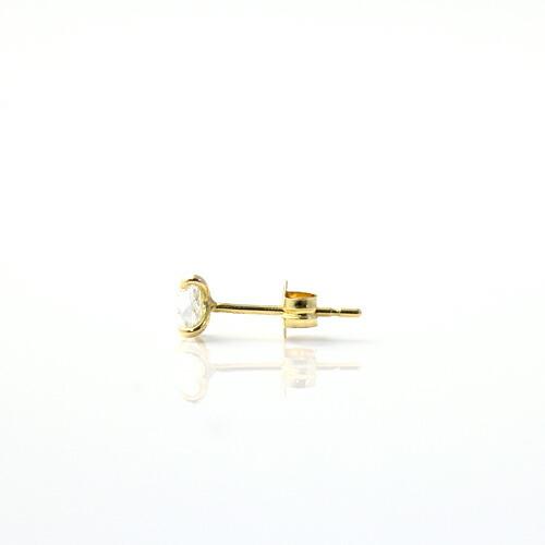 イロンデール エペパン hirondelle et pepin / k18 hp-444 ローズカット ダイヤ ピアス (片耳タイプ) レディース ギフト プレゼント アクセサリ… | DAIYA（ゴルフ用品、日用品） | 02