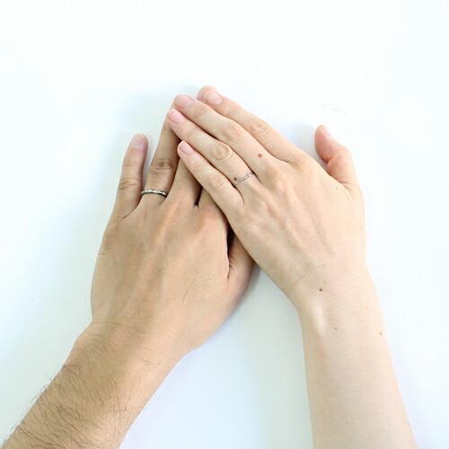 【廃番商品】hirondelle et pepin (イロンデールエペパン) / pt pr-61 プラチナ バンブー リング S | hirondelle | 02