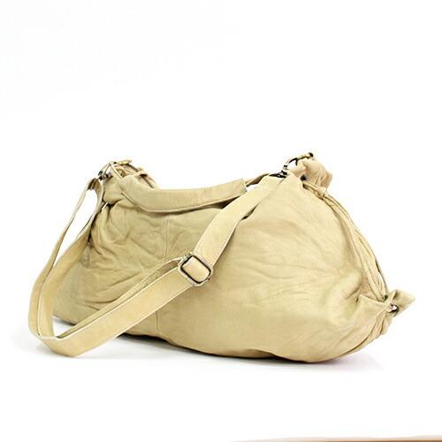 SEASIDE FREERIDE（シーサイドフリーライド） / CHY レザーショルダーバッグ - タン |  | 01