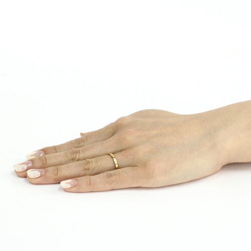 イロンデール エペパン hirondelle et pepin / k18 hr-427 ドットリング L レディース 指輪 ギフト プレゼント 記念日 アクセサリー ジュエリー… | hirondelle | 02