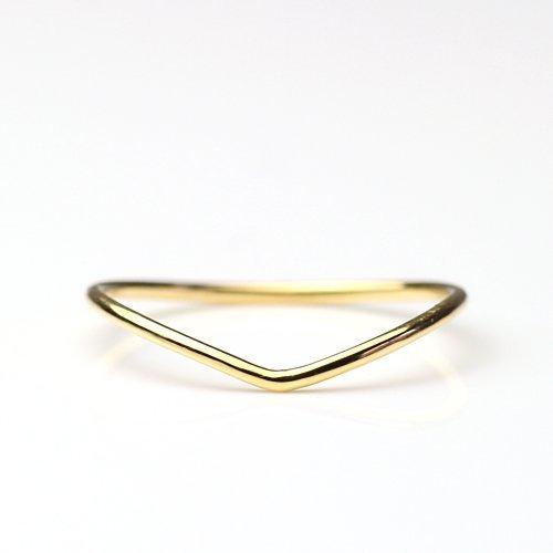 イロンデール エペパン hirondelle et pepin / k18 hr-422 V リング S レディース 指輪 ギフト プレゼント 記念日 アクセサリー ジュエリー 20… | hirondelle