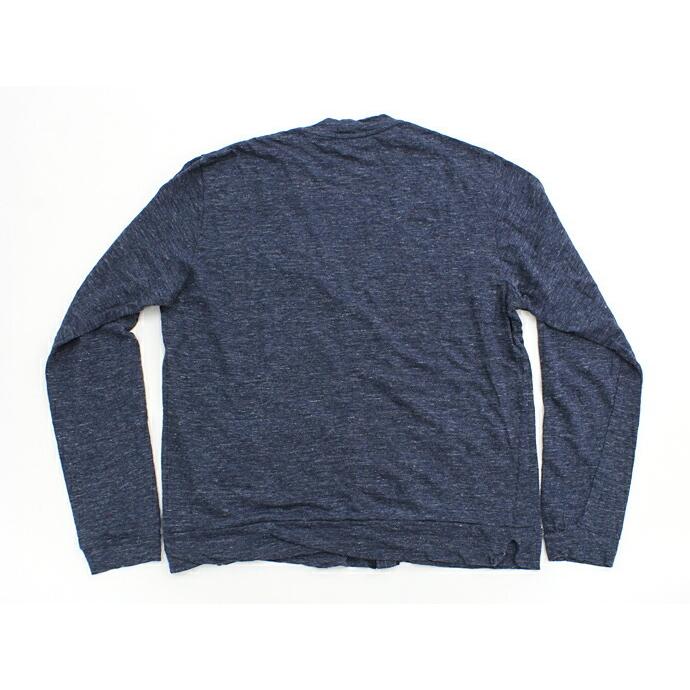 Taurus（トーラス）/ Linen Jersey Cardigan リネン天竺カーディガン - ネイビー   買い回り 買い周り 買いまわり ポイント消化 | NAVY（SWISS MILITARY HANOWA） | 01