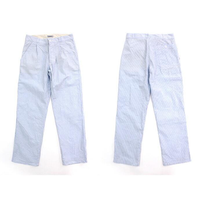 Taurus（トーラス）/ Seersucker EU Work Trousers シアサッカー ワークパンツ 全2色   買い回り 買い周り 買いまわり ポイント消化 |  | 01