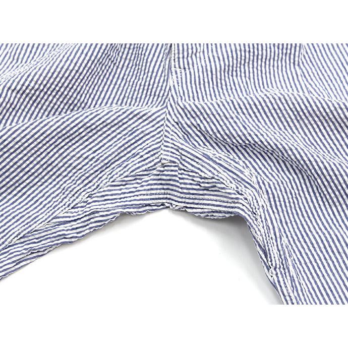 Taurus（トーラス）/ Seersucker EU Work Trousers シアサッカー ワークパンツ ネイビーストライプ   買い回り 買い周り 買いまわり ポイント消化 |  | 03