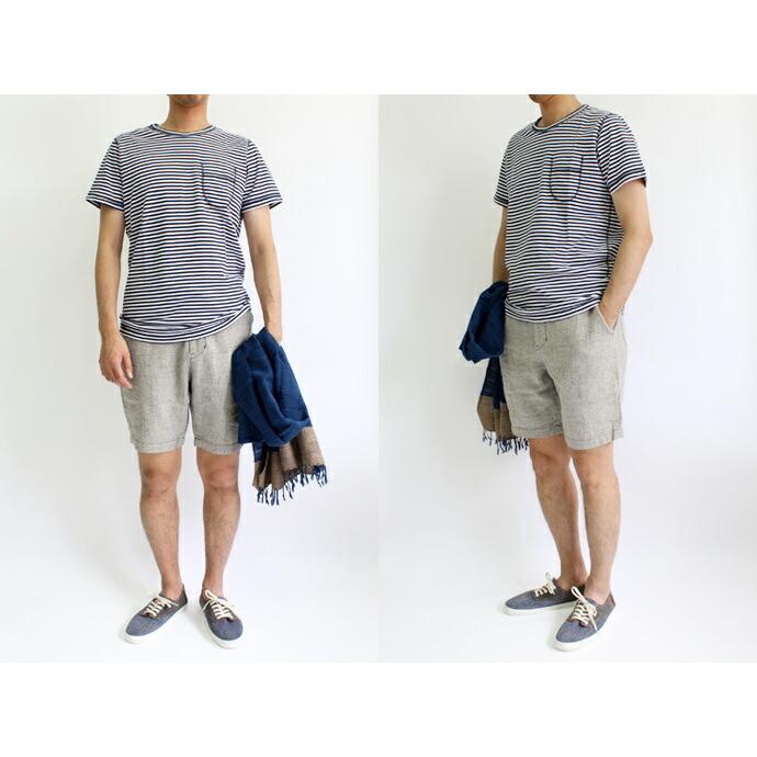 Taurus（トーラス）/ Flat Seamed Pocket Tee ボーダーポケットTシャツ ネイビー   買い回り 買い周り 買いまわり ポイント消化 | NAVY（SWISS MILITARY HANOWA） | 06