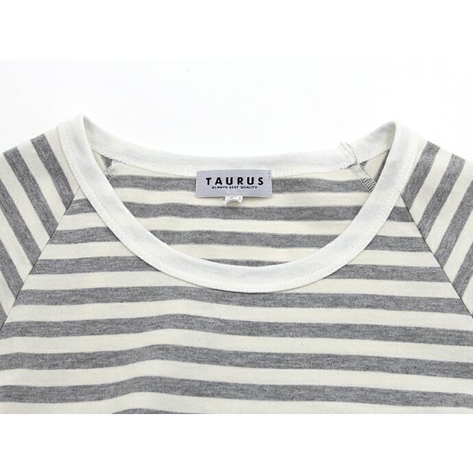 Taurus（トーラス）/ S/S Crewneck Stripe Tee ボーダー ポケットTシャツ 全3色   買い回り 買い周り 買いまわり ポイント消化 |  | 02