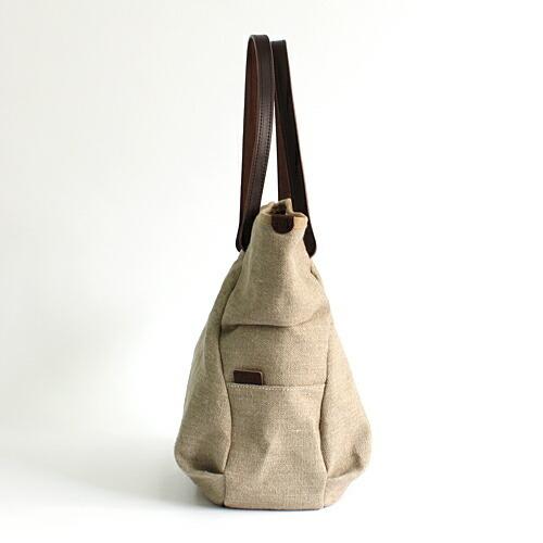 Ense（アンサ） / リネン トートバッグ M lens510 送料無料 |  | 01