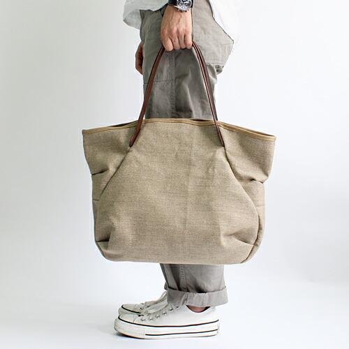 Ense（アンサ） / リネン トートバッグ M lens510 送料無料 |  | 06