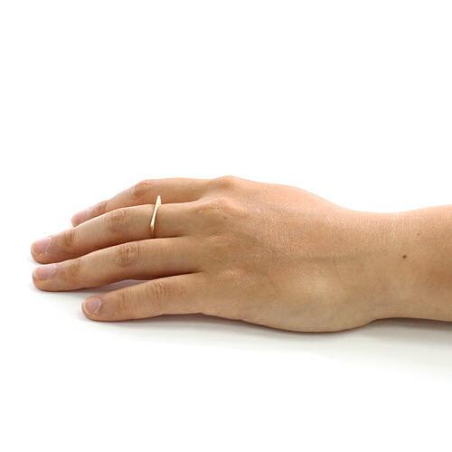 siki (シキ) / R16 k18 スクエアプレート リング - ゴールド |  | 03