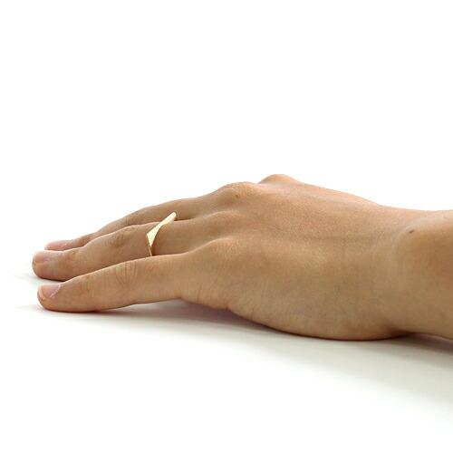 siki (シキ) / R16 k18 スクエアプレート リング - ゴールド |  | 05