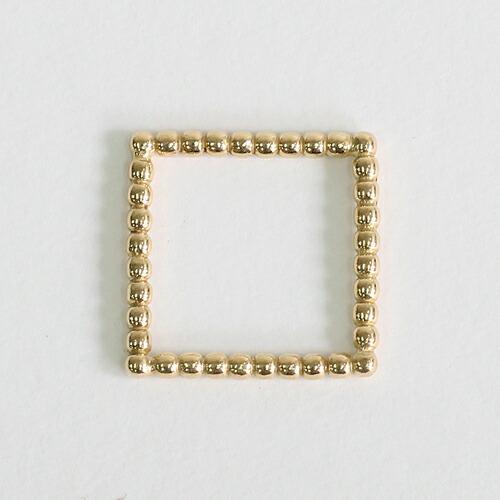 siki (シキ) / R17 k18 スクエアドット リング - ゴールド |  | 02