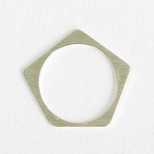 siki (シキ) / R20 ペンタゴンプレート リング |  | 02