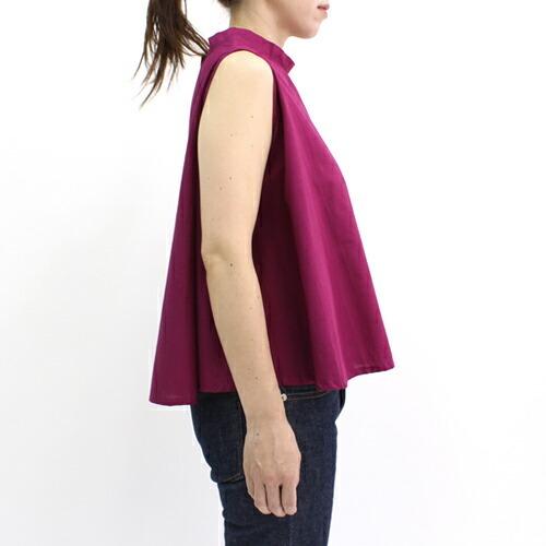 SEASIDE FREERIDE（シーサイドフリーライド） / フレアーノースリーブ ブラウス FAG - ダークフューシャ |  | 01