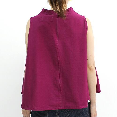 SEASIDE FREERIDE（シーサイドフリーライド） / フレアーノースリーブ ブラウス FAG - ダークフューシャ |  | 02