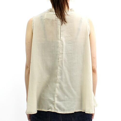 SEASIDE FREERIDE（シーサイドフリーライド） / フレアーノースリーブ ブラウス FAG - アイボリー |  | 02