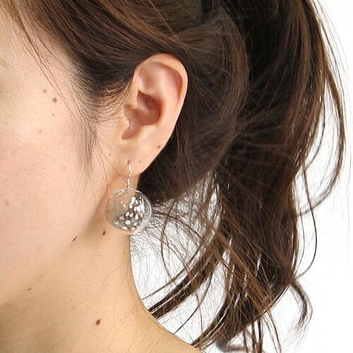 【廃番商品】moca.arpeggio（モカ アルペジオ） / GFP-2 Feather フェザー グラスボール ピアス - ブラウン レディース ギフト プレゼント 贈り物 アクセサ… | フェザー | 02