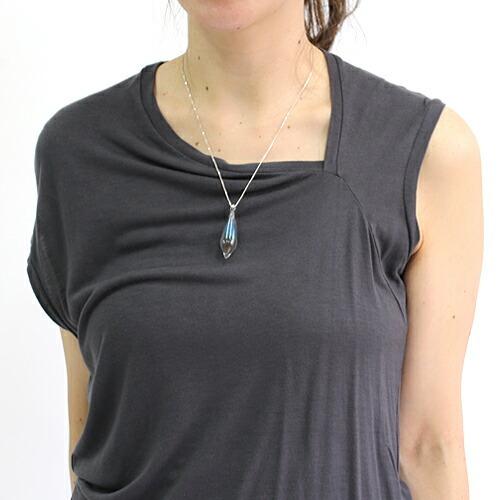 moca.arpeggio（モカ アルペジオ） / GFN-10 Feather フェザー グラス ロングネックレス S - ブルー レディース ギフト プレゼント 贈り物 アク… | ブルー（ファッション） | 02