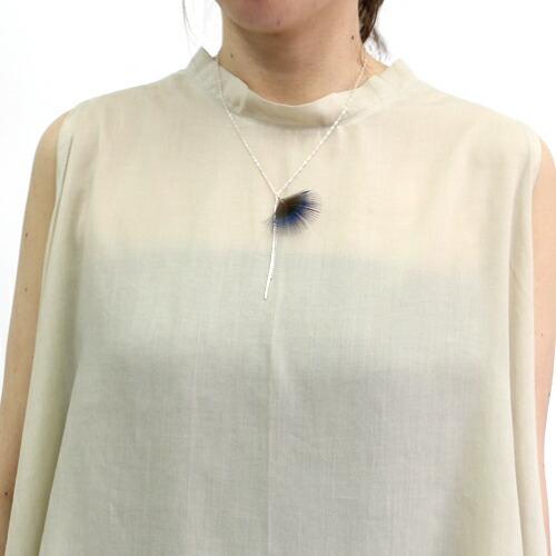 moca.arpeggio（モカ アルペジオ） / FN-1 Feather フェザー ネックレス - ブルー レディース ギフト プレゼント 贈り物 アクセサリー ジュエリ… | ブルー（ファッション） | 02