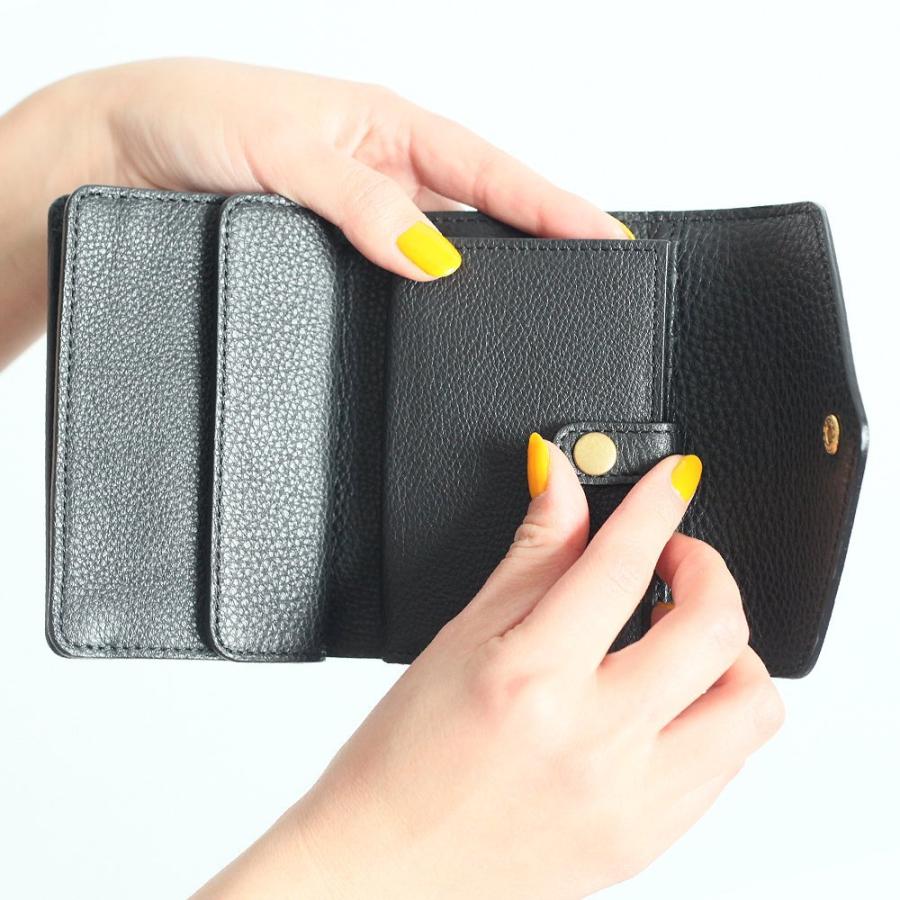 Ense（アンサ） 財布 レディース 二つ折り 小さい　本革　黄色wallet レザー ウォレット ew107 - 全10色 あす楽 送料無料 日本製 母の日 ギフト | Ense | 07