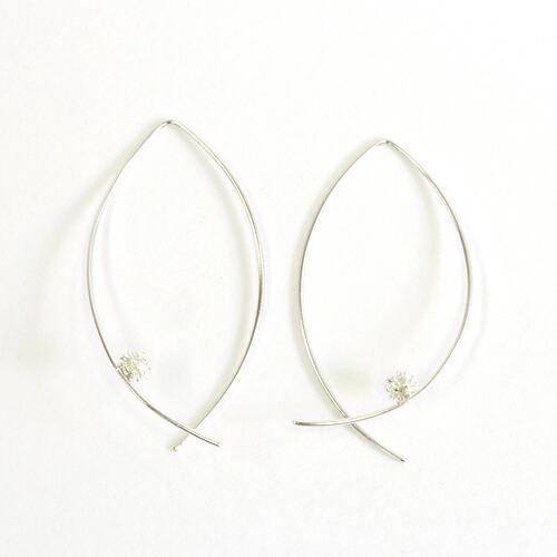 moca.arpeggio（モカ アルペジオ） / silver SP-4 Stella オーバルピアス レディース ギフト プレゼント 贈り物 アクセサリー ジュエリー モチ… | STELLA（SWAROVSKI）