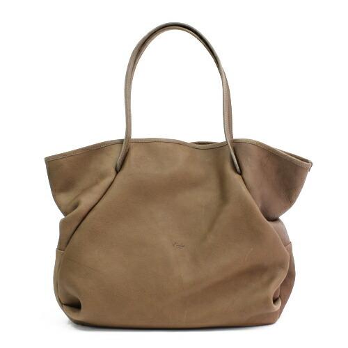 Ense（アンサ） / レザー トートバッグ M ens205 - グレー 送料無料 | 