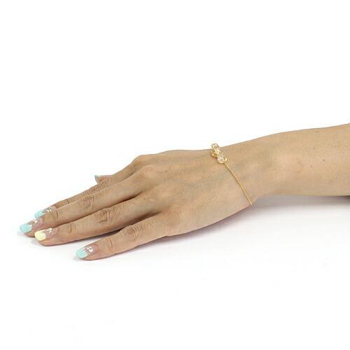 sinc（シンク） / シトリン 3drops ブレスレット レディース プレゼント ギフト 贈り物 アクセサリー ジュエリー 20代 30代 40代 50代 60代 |  | 02