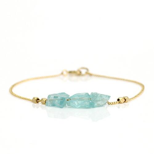 sinc（シンク） / アパタイト 3drops ブレスレット レディース シンプル 大人 上品 綺麗 プレゼント ギフト 贈り物 アクセサリー ジュエリー 20代 30代 40代 5… | 