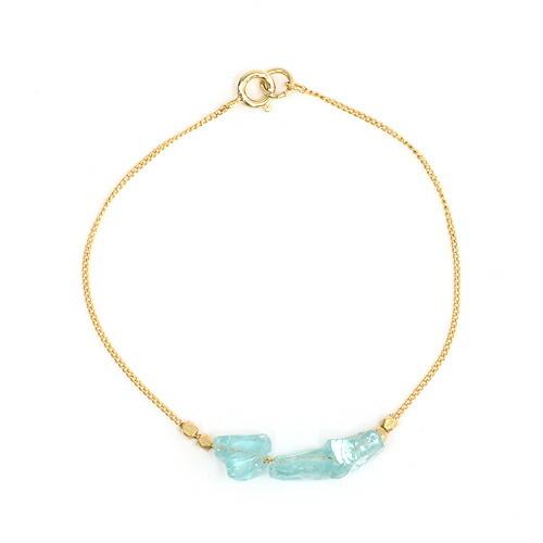 sinc（シンク） / アパタイト 3drops ブレスレット レディース シンプル 大人 上品 綺麗 プレゼント ギフト 贈り物 アクセサリー ジュエリー 20代 30代 40代 5… |  | 01