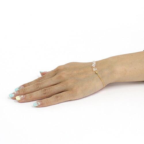 sinc（シンク） / ハーキマーダイヤ 3drops ブレスレット レディース プレゼント ギフト 贈り物 アクセサリー ジュエリー 20代 30代 40代 50代 … |  | 02