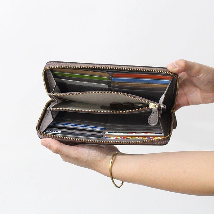 Ense（アンサ） / 財布 レディース ラウンド long wallet ジッパー ロングウォレット ew103/1103 - 全9色 送料無料 日本製 本革 長財布 … |  | 12