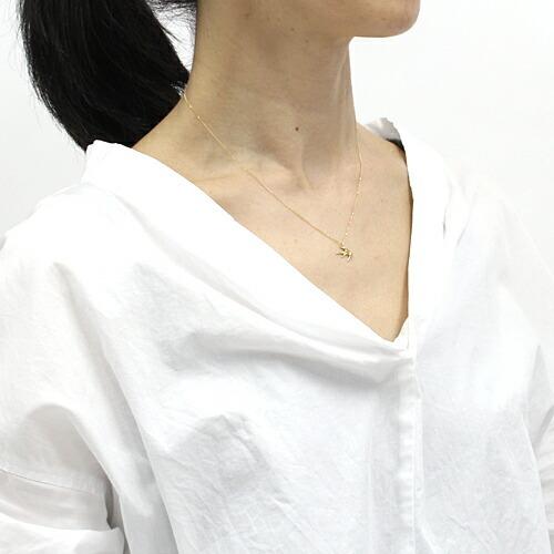 イロンデール エペパン hirondelle et pepin / k18 hn-431 アニマル ネックレス - スワロー レディース ギフト プレゼント アクセサリー ジュエ… | hirondelle | 02